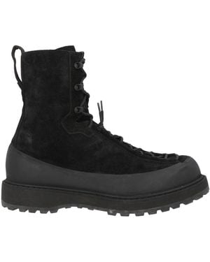 Stone Island Ankle Boots Leather - Black