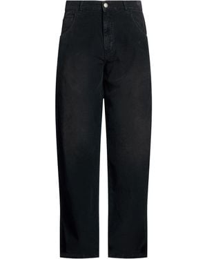 Palm Angels Trousers Cotton - Blue