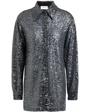 Ottod'Ame Charcoal Shirt Polyester - Gray