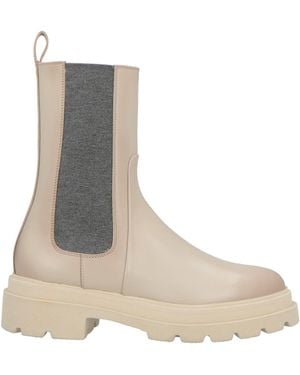 Santoni Ankle Boots - Natural