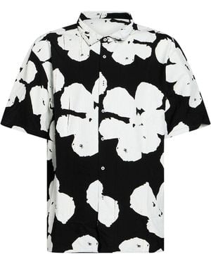 FAMILY FIRST Shirt Viscose, Polyamide - Black