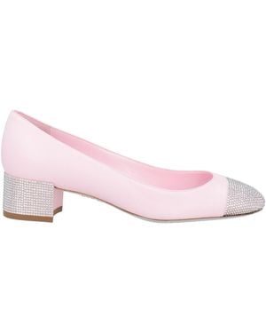 Rene Caovilla Court Shoes Lambskin - Pink