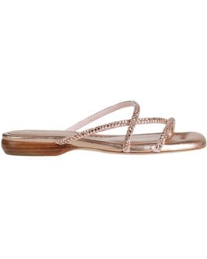Ash Thong Sandal - Metallic