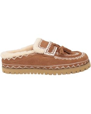 Bibi Lou Mules & Clogs - Brown