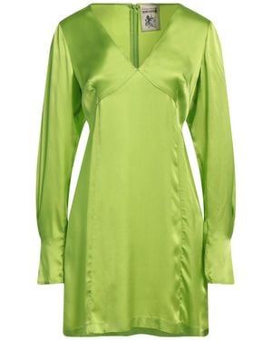 Semicouture Mini Dress - Green