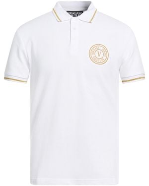 Versace Jeans Couture Polo Shirt Cotton - White