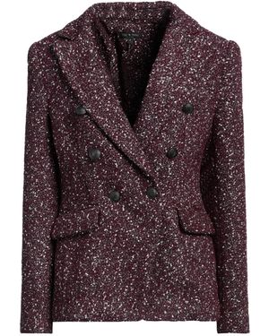 Rag & Bone Plum Blazer Wool, Polyester, Acrylic, Nylon - Purple
