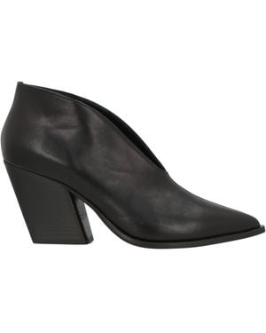 PAOLO MATTEI Ankle Boots Leather - Black