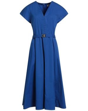 Tory Burch Midi Dress Cotton - Blue