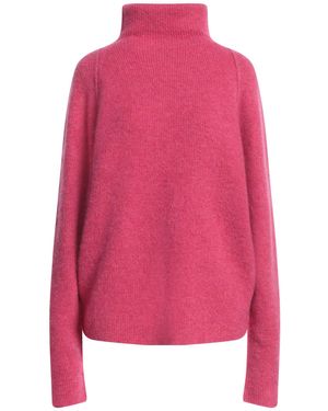 Uma Wang Turtleneck Virgin Wool, Mohair Wool, Polyamide, Elastane - Pink