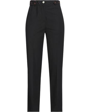 Alysi Pants Cotton - Black