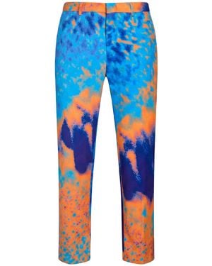 Msftsrep Light Pants Polyester, Elastane - Blue