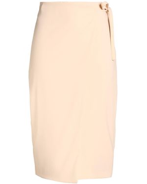 Patrizia Pepe Midi Skirts - Natural