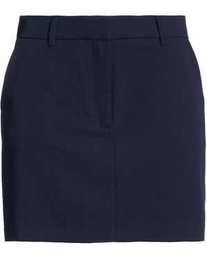 Imperial Mini Skirt Polyester, Viscose, Elastane - Blue