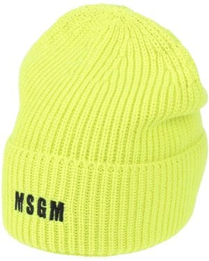 MSGM Cappello - Giallo