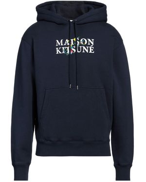 Maison Kitsuné Sweatshirt Cotton - Blue