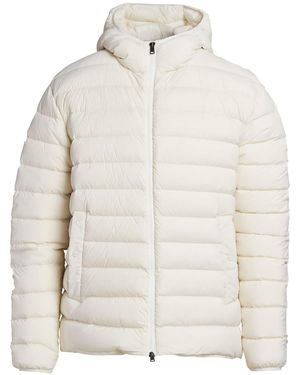 Herno Plumífero Y Acolchado - Blanco