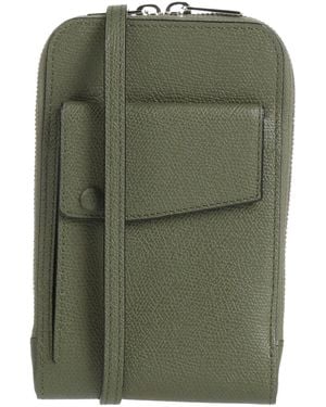 Valextra Military Cross-Body Bag Calfskin - Green