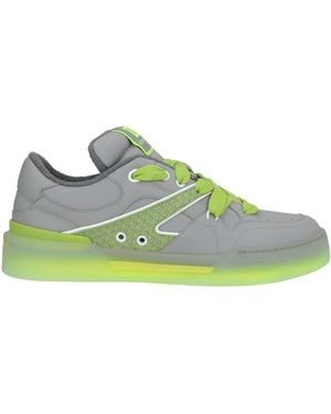 Dolce & Gabbana Trainers Calfskin, Polyester - Green