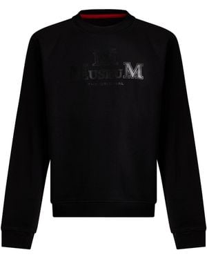Museum Sweatshirt Cotton, Polyester - Black