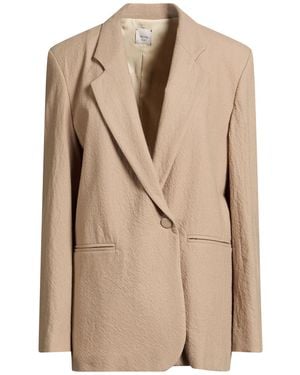 Alysi Sand Blazer Virgin Wool - Natural