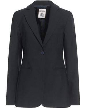 Semicouture Blazer Polyester, Virgin Wool, Elastane - Black