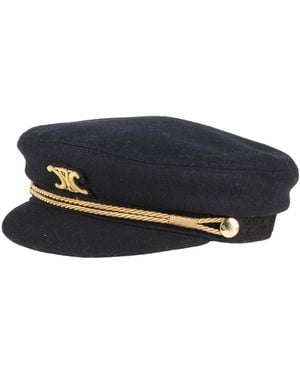 Celine Hat Wool, Polyamide - Blue