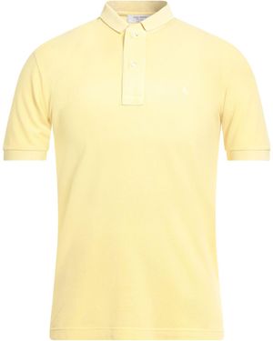 Gran Sasso Vintage Polo Shirt Cotton - Yellow