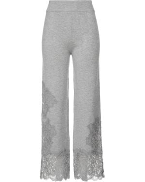 Ermanno Scervino Cashmere Pants Cashmere, Cotton, Wool, Synthetic Fibers - Gray
