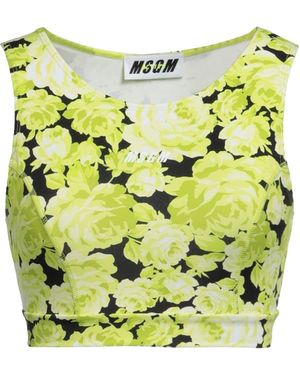 MSGM Top - Yellow