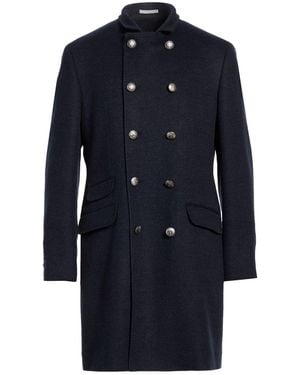 Brunello Cucinelli Coat Wool, Cashmere - Blue