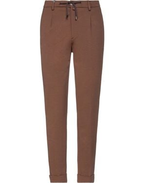 Barbati Cropped Trousers - Brown
