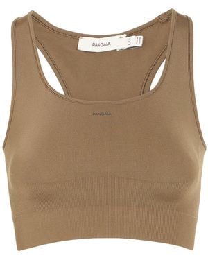 PANGAIA Khaki Top Bio Polyamide, Creora Eco-Soft - Brown