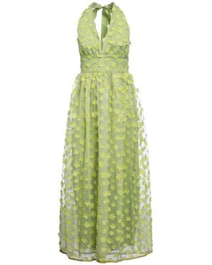 Nora Barth Maxi Dress Viscose, Polyamide - Green