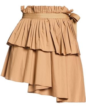 Jijil Mini Skirt Cotton, Elastane - Natural