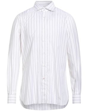 Isaia Shirt Cotton - White