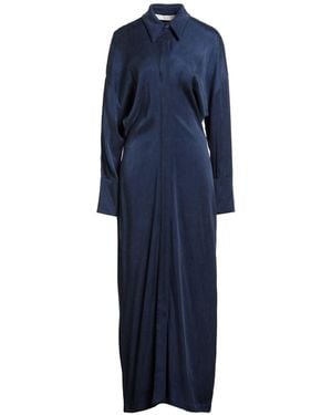 Tela Maxi Dress Viscose, Lyocell - Blue