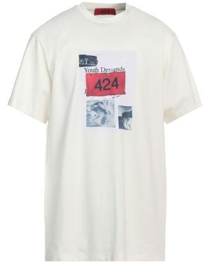 424 T-shirts - Weiß