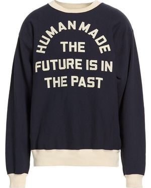 Human Made Midnight Sweatshirt Cotton - Blue