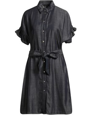 ARMANI EXCHANGE Mini Dress Lyocell - Black