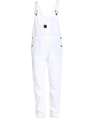 Washington DEE-CEE U.S.A. Langer Overall - Weiß