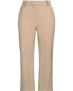 Ganni Pants Viscose, Recycled Polyester, Elastane, Polyester - Natural