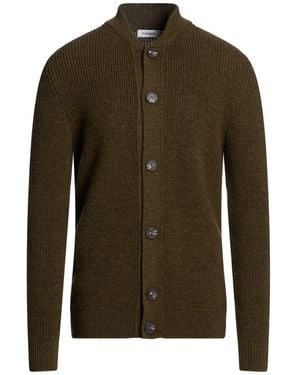 Kangra Military Cardigan Wool, Alpaca Wool - Green