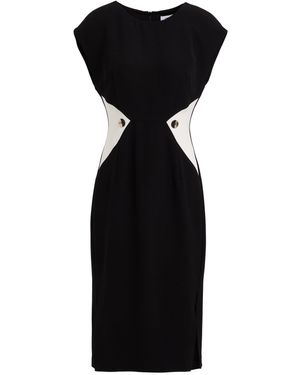 SIMONA CORSELLINI Midi Dress Polyester, Elastane - Black