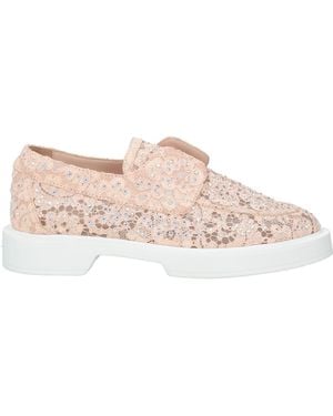 Le Silla Loafers Textile Fibers, Leather - Pink