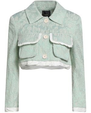 Pinko Light Jacket Polyester, Cotton, Polyamide, Metallic Fiber, Elastane - Green