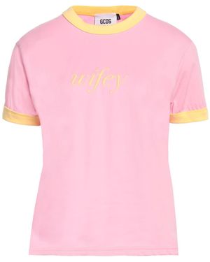 Gcds T-Shirt Cotton - Pink