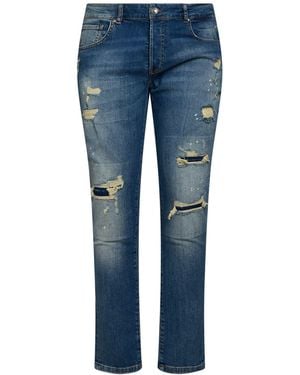 Richmond X Jeans Cotton, Elastane - Blue