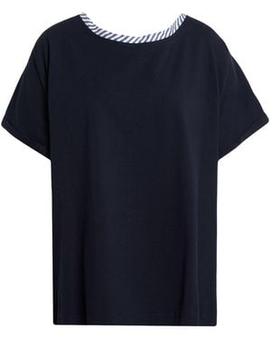 Elena Miro Midnight T-Shirt Cotton, Elastane - Blue