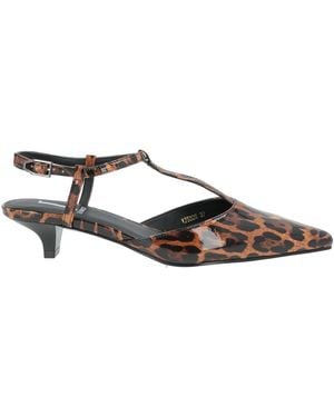 Jeannot Camel Pumps Leather - Brown